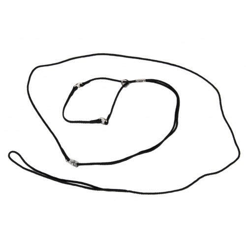 Comfort najlon razstavna vrvica 7mmx98cm črna Comfort najlon razstavna vrvica 7mmx98cm črna